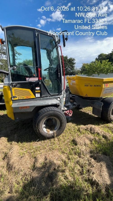 2025 WACKER NEUSON DW311 Cab Turf Tires