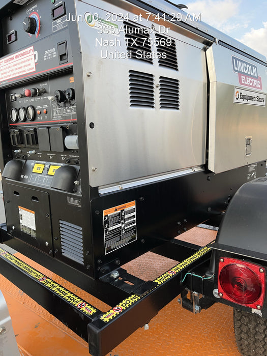 2024 Lincoln Electric LE400 Kubota V1505, Trlr, Cable Rack, Light Kit, ES Decals, T3