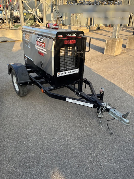 2024 Lincoln Electric LE400 Kubota V1505, Trlr, Cable Rack, Light Kit, ES Decals, T3