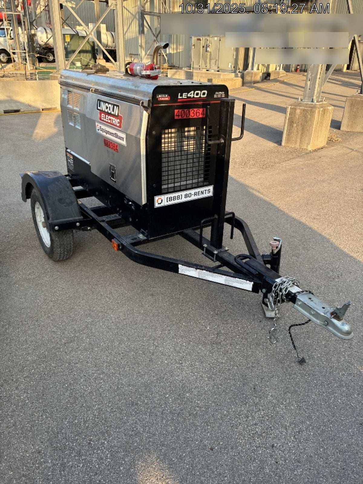 2024 Lincoln Electric LE400 Kubota V1505, Trlr, Cable Rack, Light Kit, ES Decals, T3