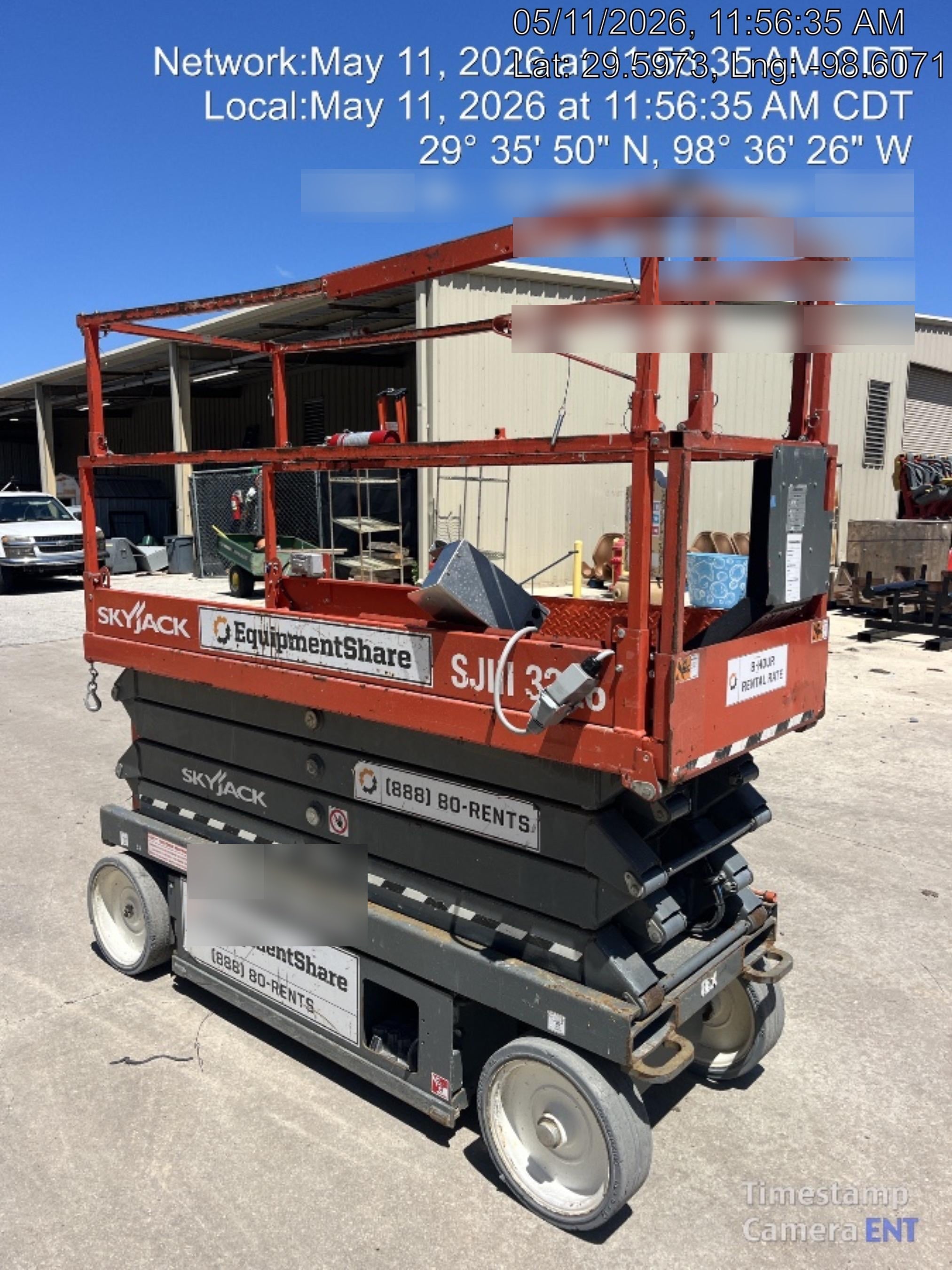 2019 Skyjack SJIII-3226 Standard Options, Trojan Batteries