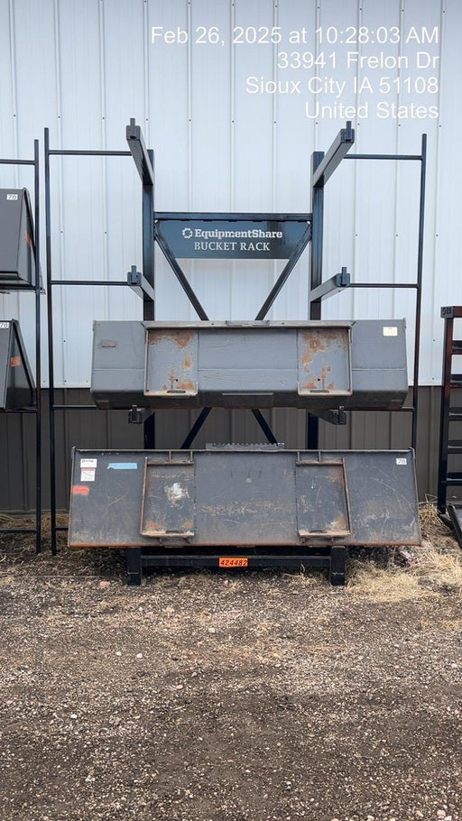 2024 FLUID POWER SUPPORT Four Bucket Rack