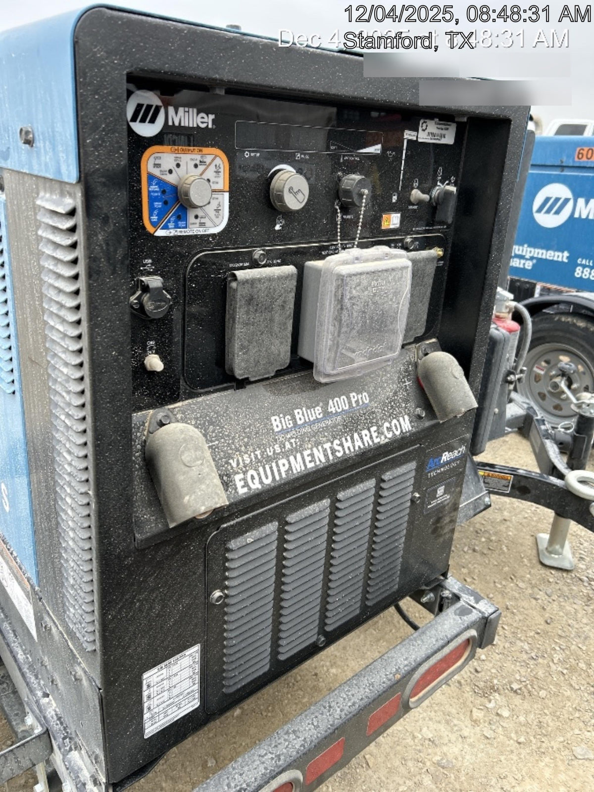 2025 MILLER ELECTRIC BIG BLUE 400