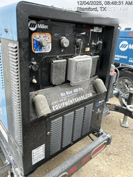 2025 MILLER ELECTRIC BIG BLUE 400