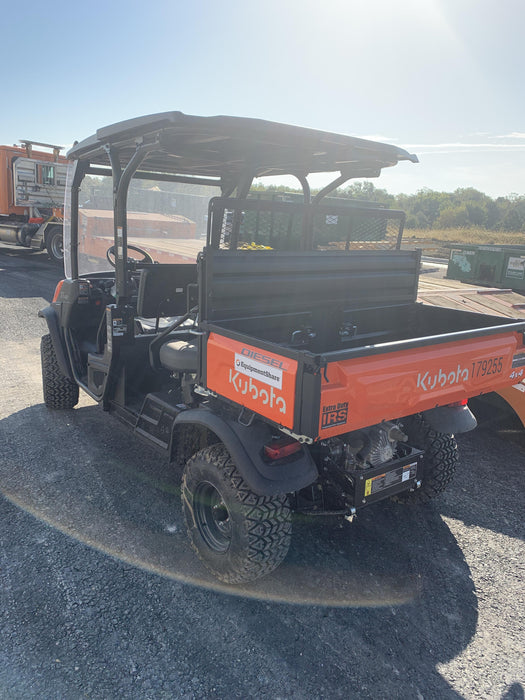 2022 Kubota RTV-X1140W-H Plastic Canopy, Windshield Acrylic Clear, LED Strobe Light, Wire Harness Kit, Back up Alarm