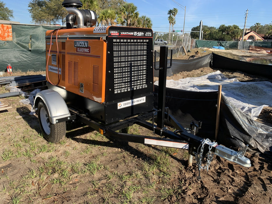 2022 Lincoln Electric Vantage 549X Crosslink Technology, Trailer Mounted, ES Decals, T3