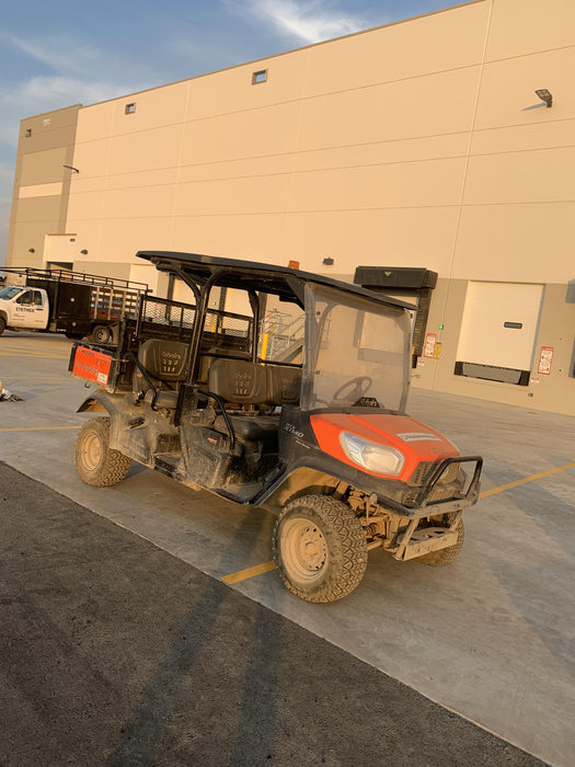 2022 Kubota RTV-X1140W-H Plastic Canopy, Windshield Acrylic Clear, LED Strobe Light, Wire Harness Kit, Back up Alarm