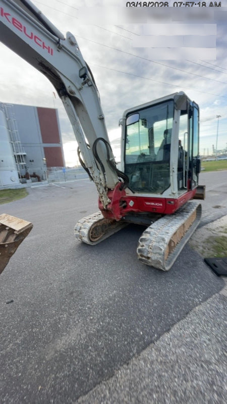 2020 Takeuchi TB250-2C Cab/Heat/Air, Rubber Tracks, Manual TAG QC