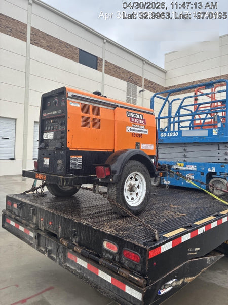 2021 Lincoln Electric Vantage 322 Vantage 322 Ready Pak 3 w/ Telematics & Decals, ORANGE (includes trailer, cable rack, fender light kit)