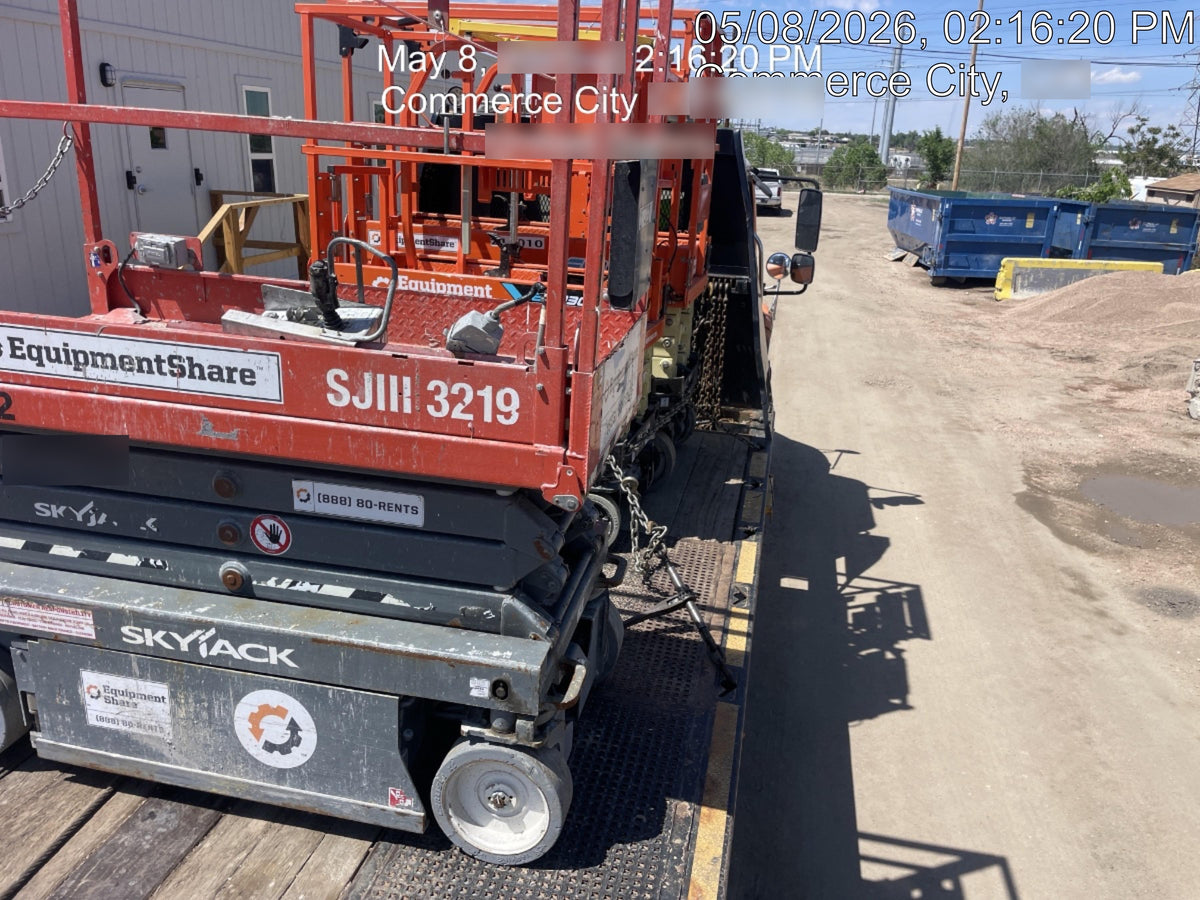 2019 Skyjack SJIII-3219 Standard Options