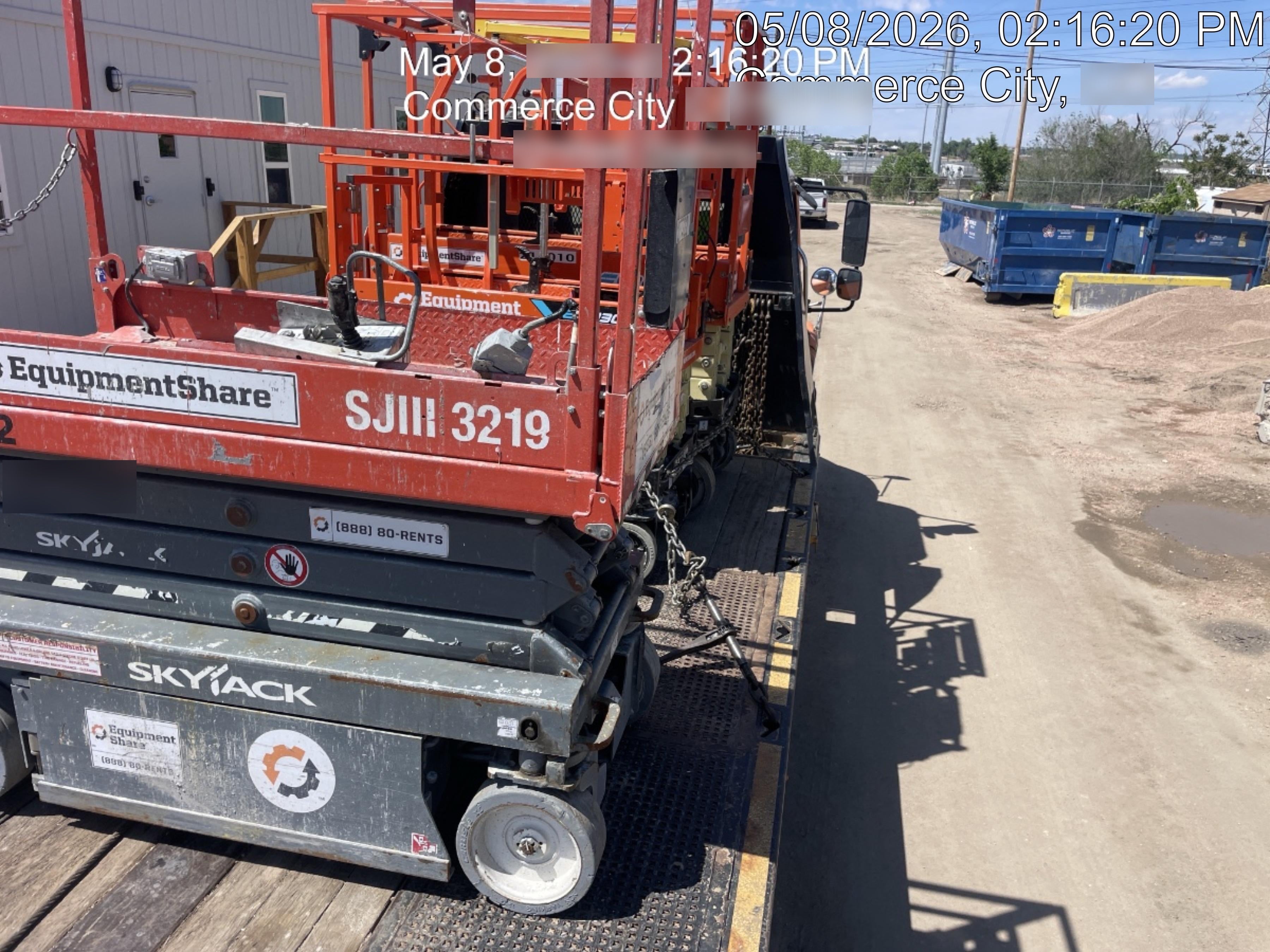 2019 Skyjack SJIII-3219 Standard Options