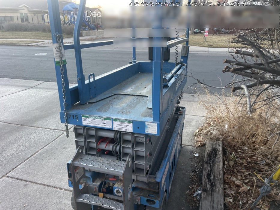 2018 Genie GS-1930 Genie GS-1930 w/Fixed Rail, Chain Entry