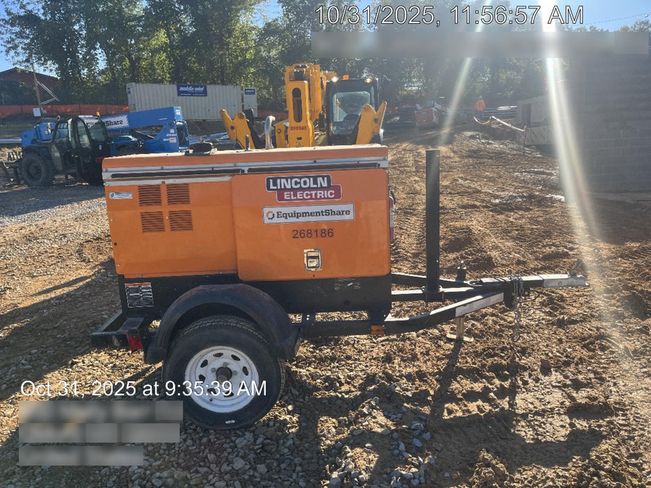 2022 Lincoln Electric LE400 Kubota V1505, Trlr, Cable Rack, Light Kit, ES Decals, T3