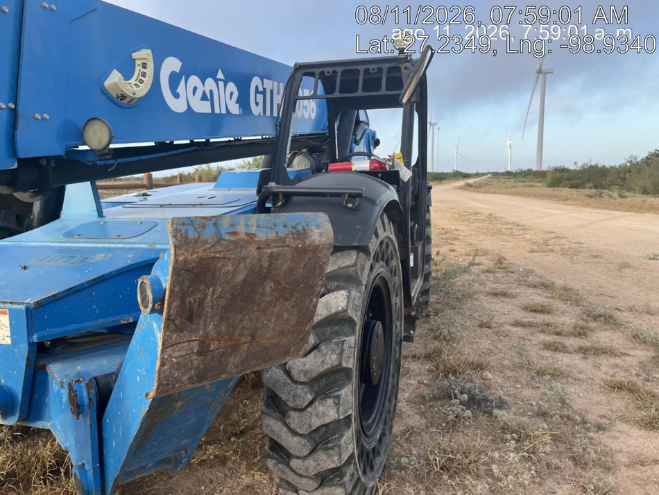2016 Genie GTH-1056 Genie GTH1056, Solid Tires, 60" carriage, Open ROPS