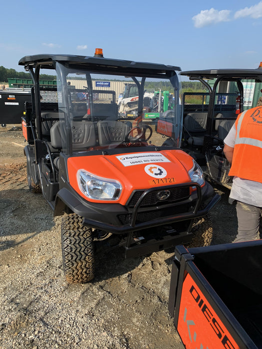 2021 Kubota RTV-X1140W-H Plastic Canopy, Windshield Acrylic Clear, LED Strobe Light, Wire Harness Kit, Back up Alarm