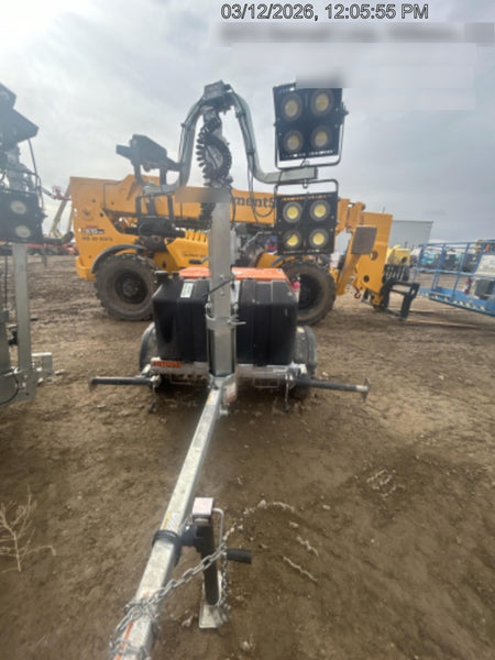 2024 Wanco WLTT-4MM4K Diesel, Deep Sea Controller, Shore Power Plug, Auto Start, (4) 350W LED Floodlights, 4kW Generator, 60 Gal Fuel Tank, 2" Ball, T3