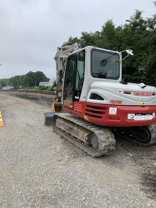 2020 Takeuchi TB290C Cab/Heat/Air, Rubber Tracks, Manual TAG QC