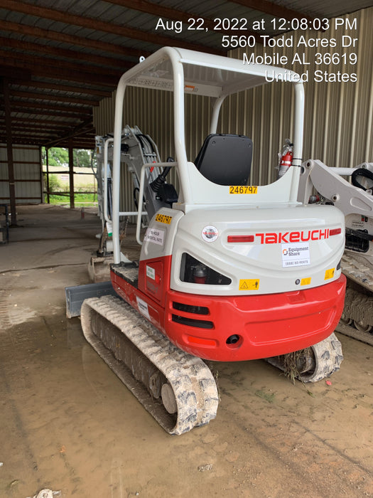 2022 TAKEUCHI TB235-2R