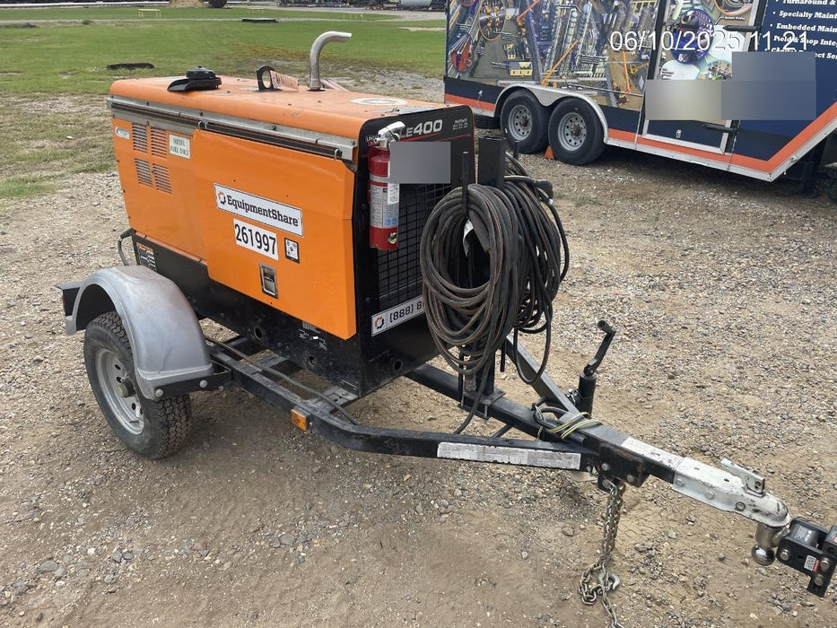 2022 Lincoln Electric LE400 Kubota V1505, Trlr, Cable Rack, Light Kit, ES Decals, T3