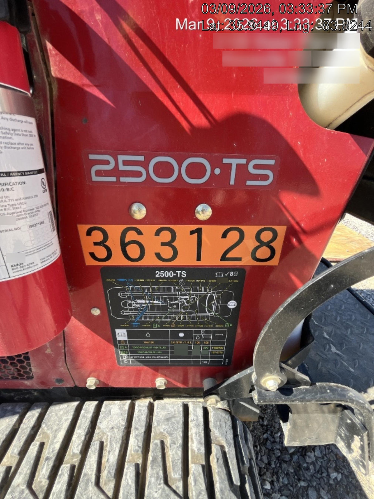 2023 TORO MBTX 2500-TS
