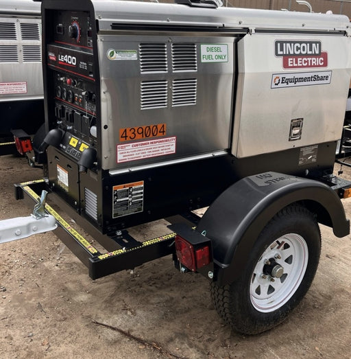 2024 Lincoln Electric LE400 Kubota V1505, Trlr, Cable Rack, Light Kit, ES Decals, T3