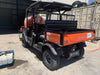 2022 Kubota RTV-X1140W-H Plastic Canopy, Windshield Acrylic Clear, LED Strobe Light, Wire Harness Kit, Back up Alarm
