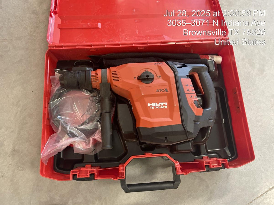 2025 HILTI TE 70-ATC/AVR