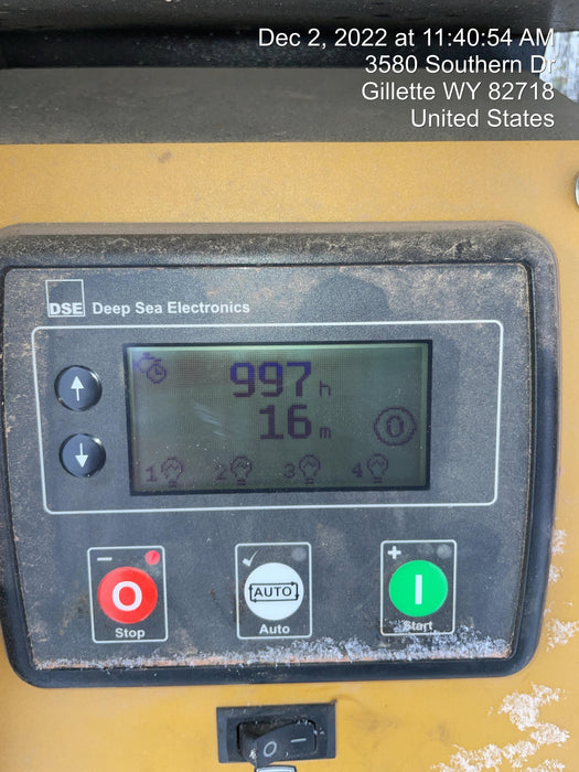 2021 Allmand NLV3GR (4) LED Light Fixture 350W, 23' Vertical Mast, 3kW Prime, Towable, Deep Sea L401, Leveling Jacks, Yanmar T4F 5.8hp