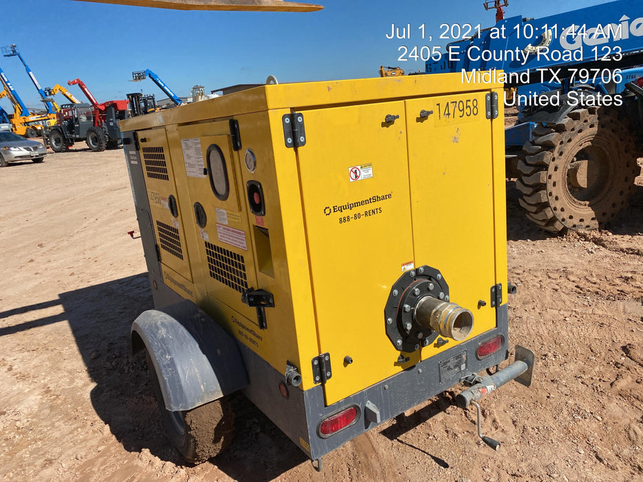 2021 ATLAS COPCO PAS 100 HF CS Enclosed