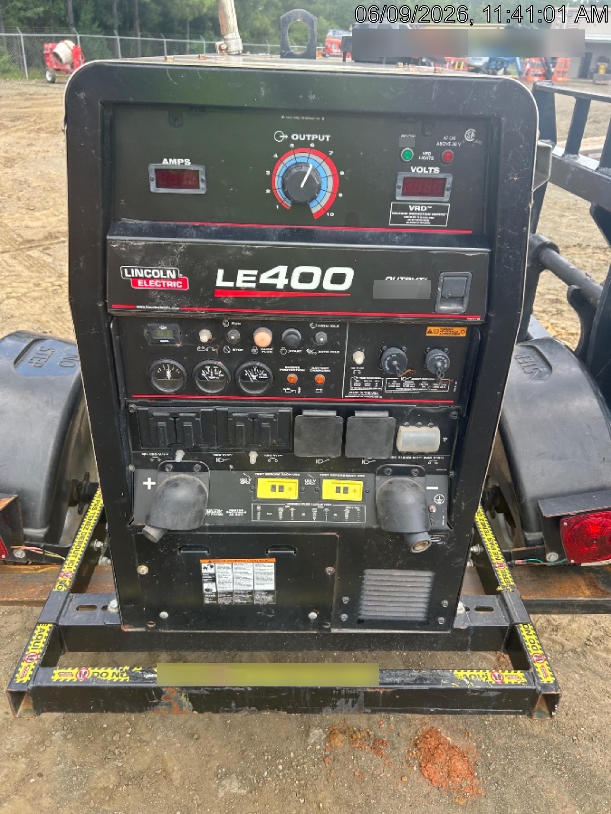 2024 Lincoln Electric LE400 Kubota V1505, Trlr, Cable Rack, Light Kit, ES Decals, T3