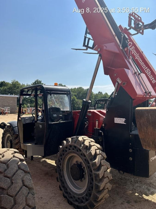 2019 Manitou MTA10055 Canopy, 120 HP, Solid Tires, Work Lights, Lift Hook, Auxiliary Hydraulics 66" Carriage and 60" Forks