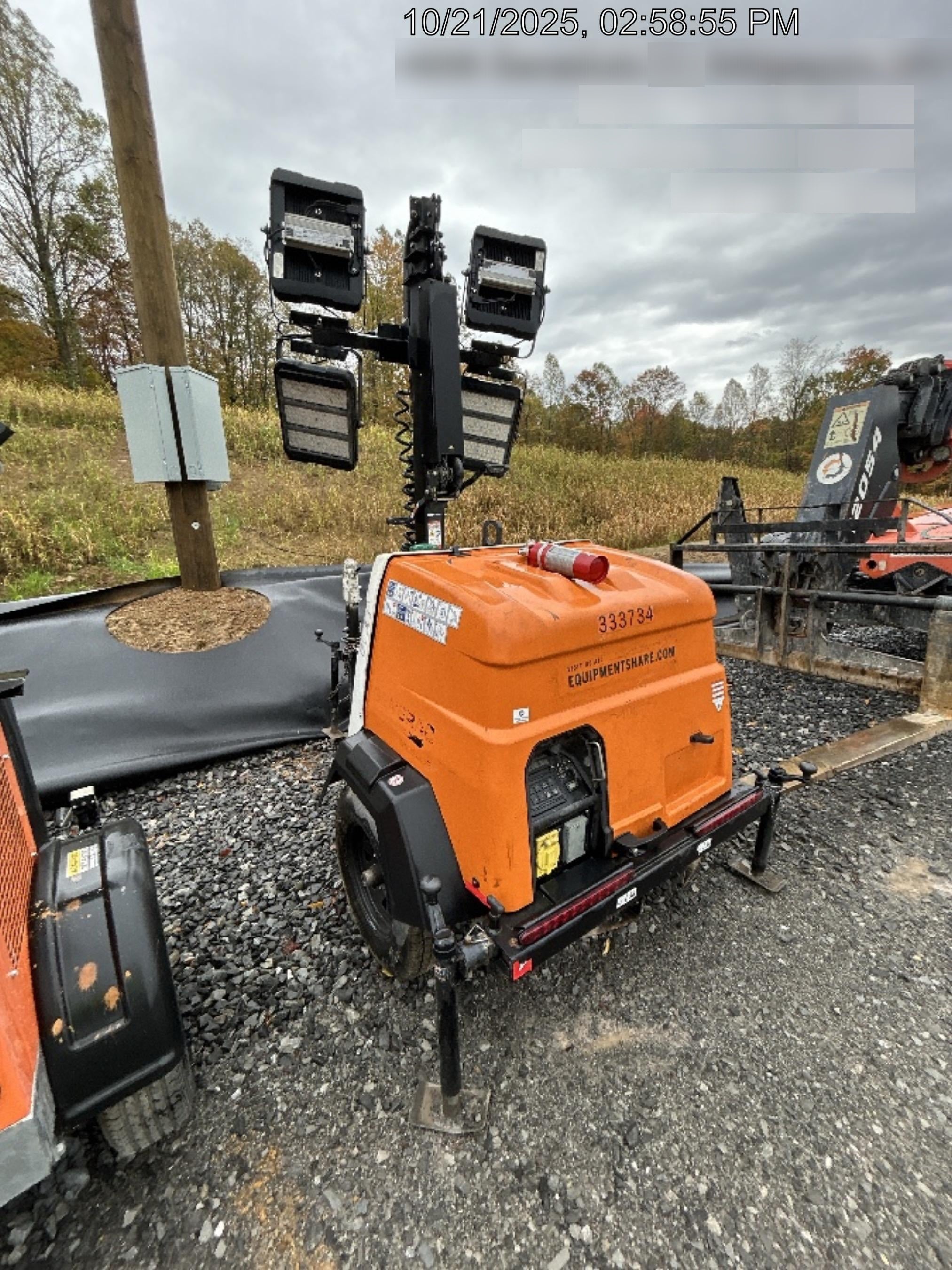 2023 Generac MLT2 Diesel, Flex Switch 120V Input, Powerzone Controller, (4) 320W LED Lights, 4kW Generator, 39.9 Gal Fuel Tank, 2" Ball, T3