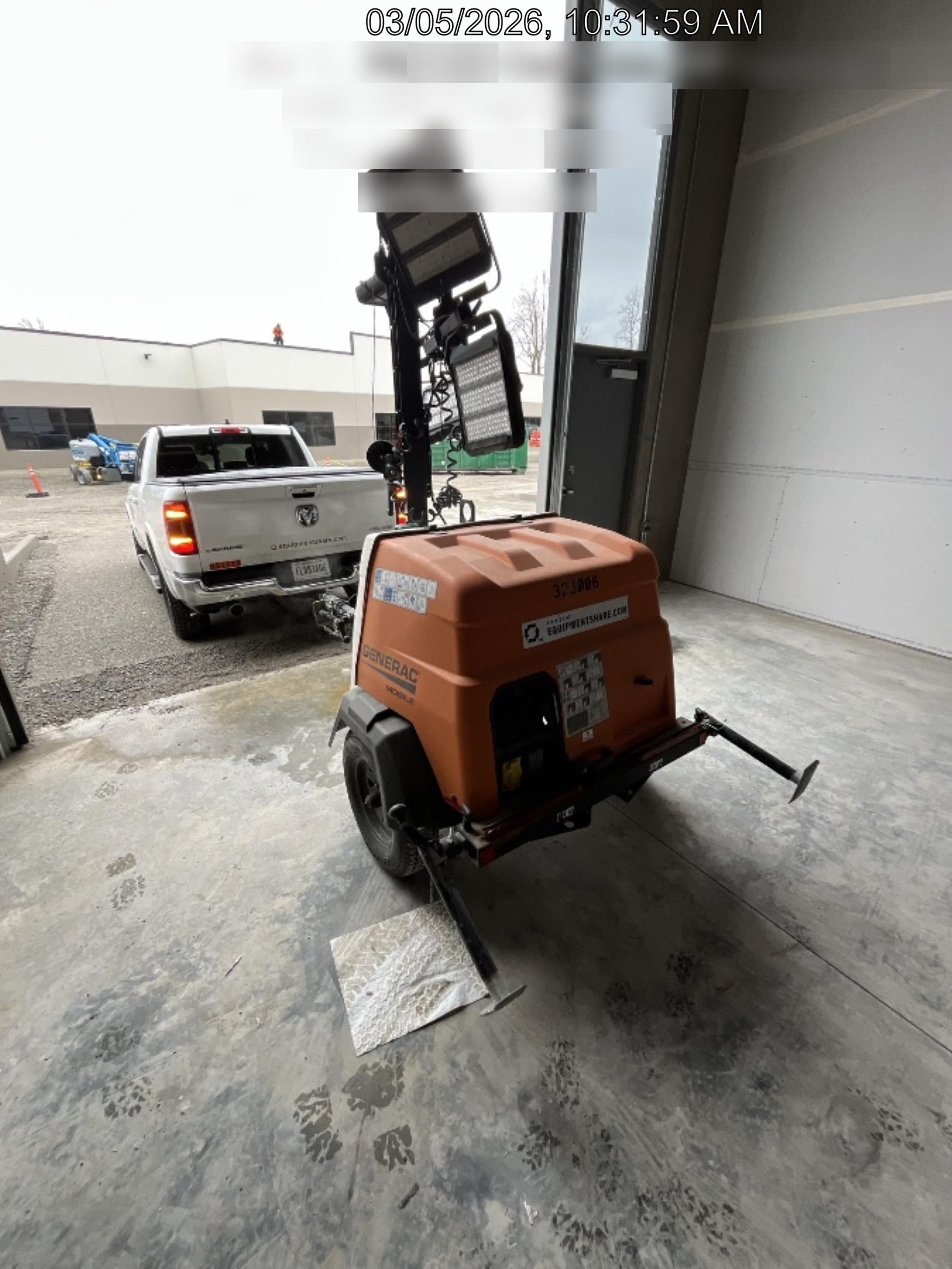 2023 Generac MLT2 Diesel, Flex Switch 120V Input, Powerzone Controller, (4) 320W LED Lights, 4kW Generator, 39.9 Gal Fuel Tank, 2" Ball, T3
