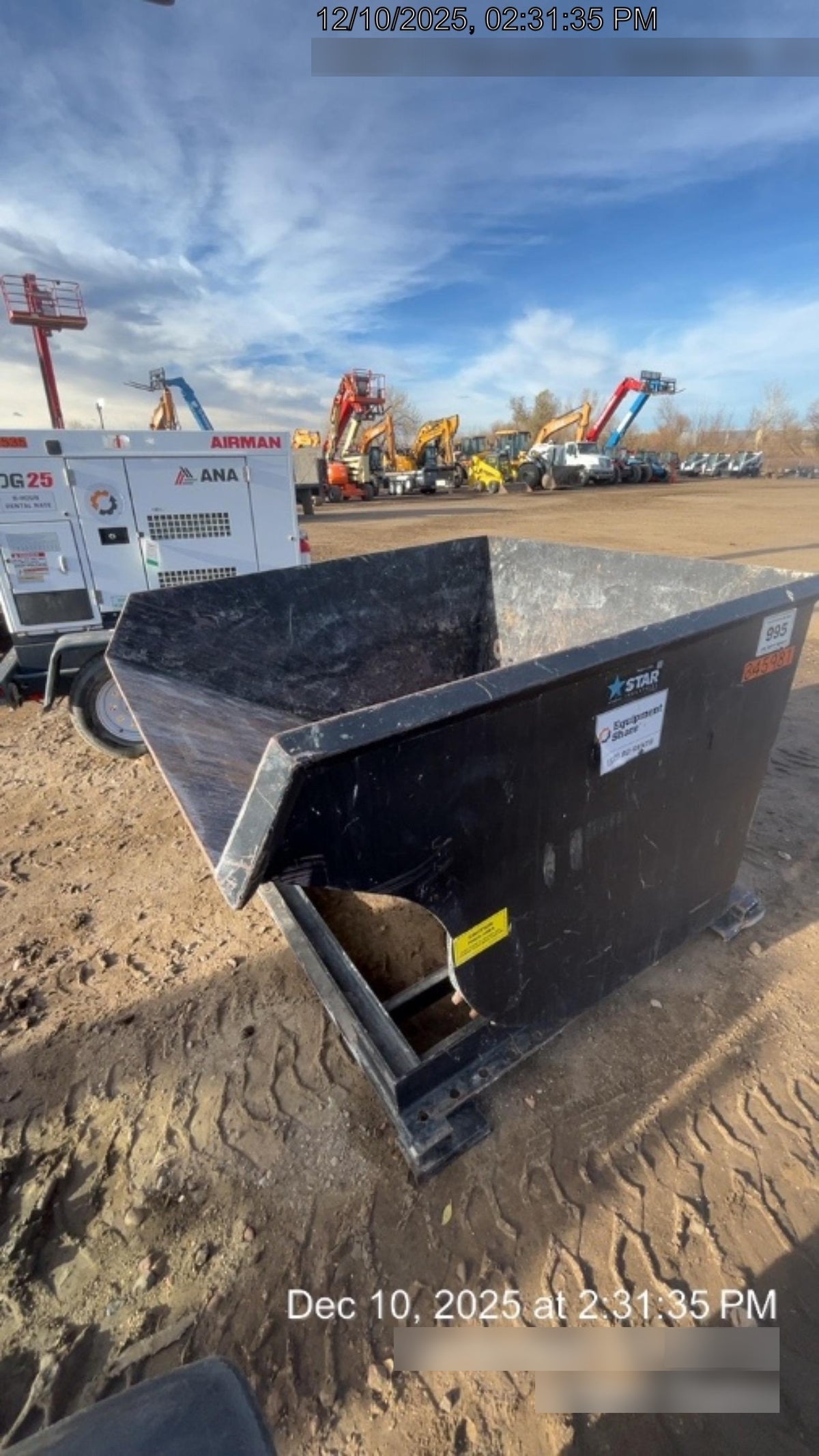 2023 STAR INDUSTRIES M-1820 - Self-Dump Hopper