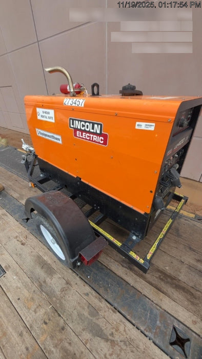 2022 Lincoln Electric LE400 Kubota V1505, Trlr, Cable Rack, Light Kit, ES Decals, T3