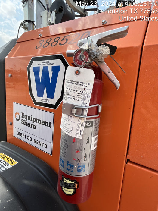 2024 Wanco WLTT-4MM4K Diesel, Deep Sea Controller, Shore Power Plug, Auto Start, (4) 350W LED Floodlights, 4kW Generator, 60 Gal Fuel Tank, 2" Ball, T3