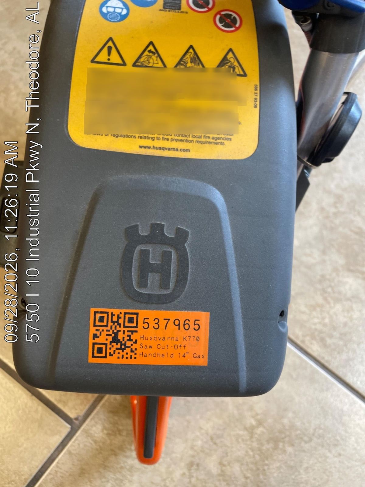 2025 HUSQVARNA K770
