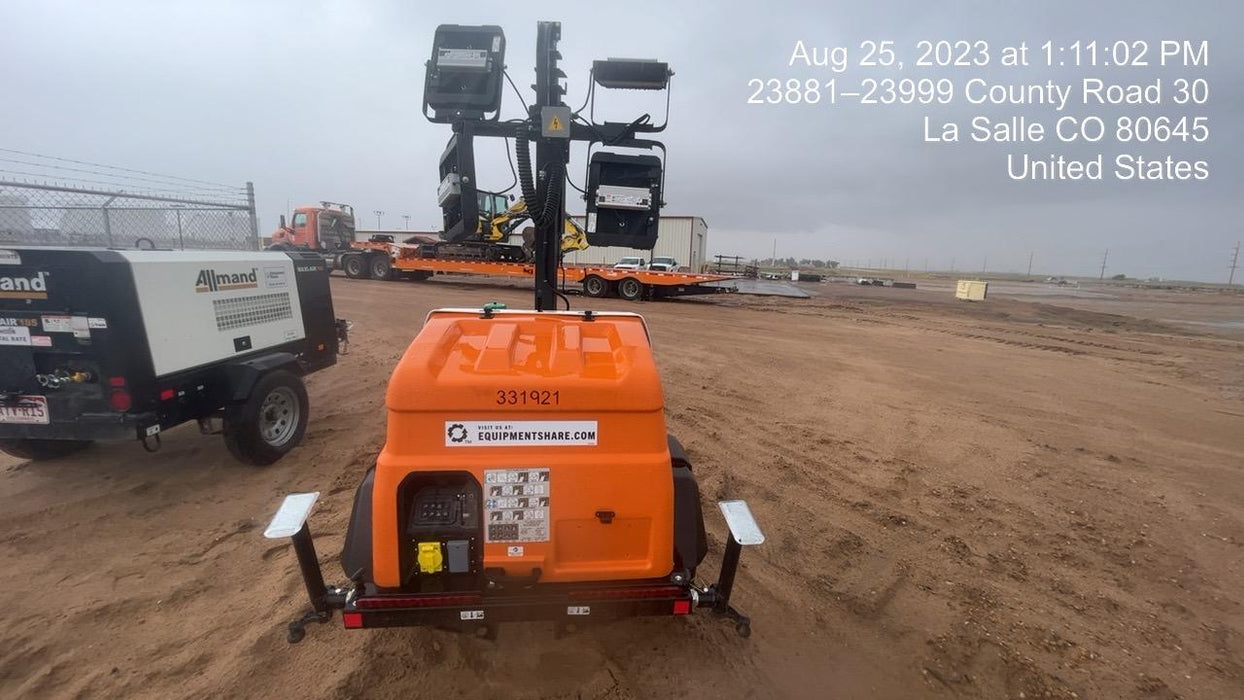 2023 Generac MLT2 Diesel, Flex Switch 120V Input, Powerzone Controller, (4) 320W LED Lights, 4kW Generator, 39.9 Gal Fuel Tank, 2" Ball, T3