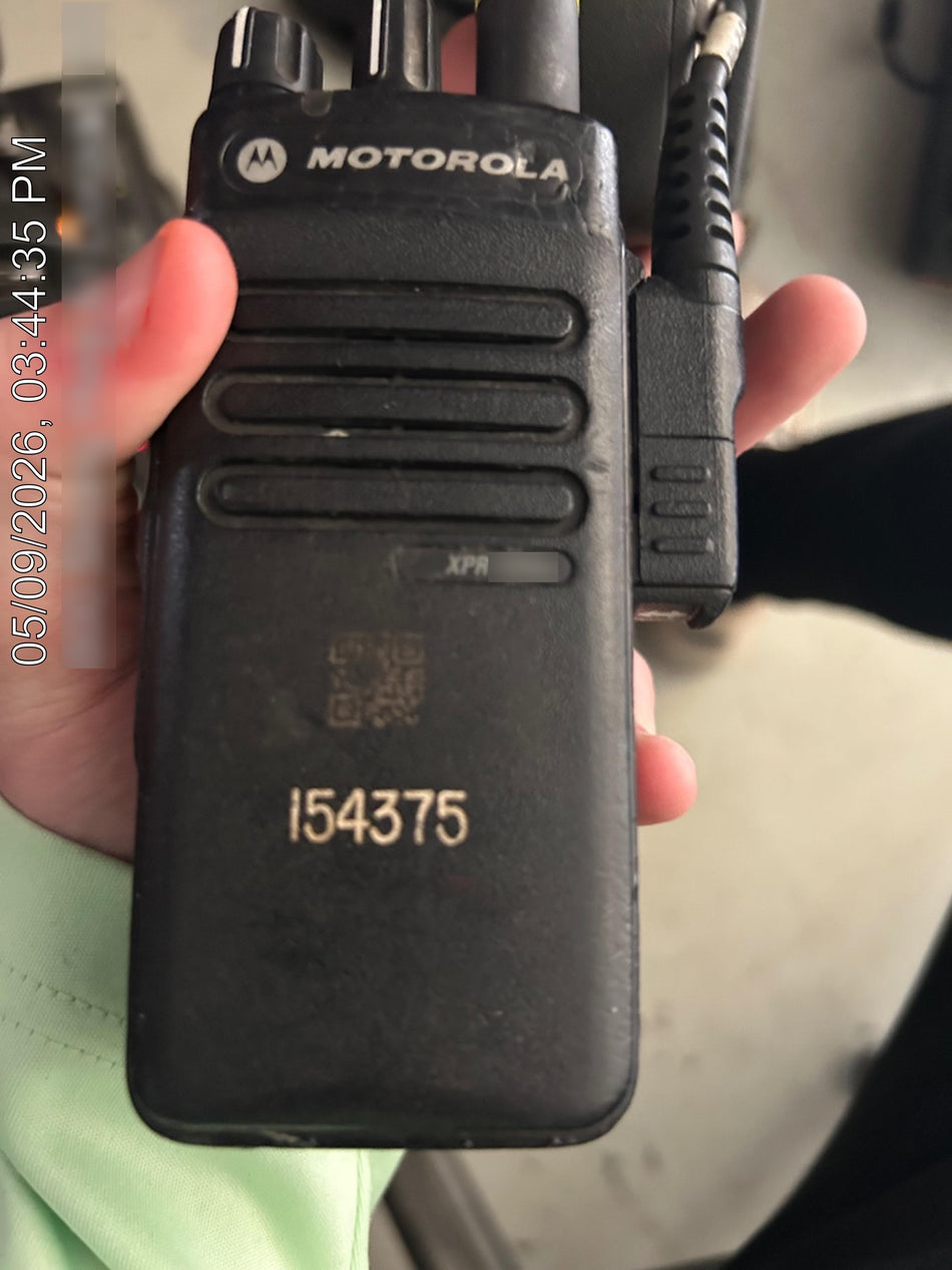 2021 MOTOROLA XPR3300E