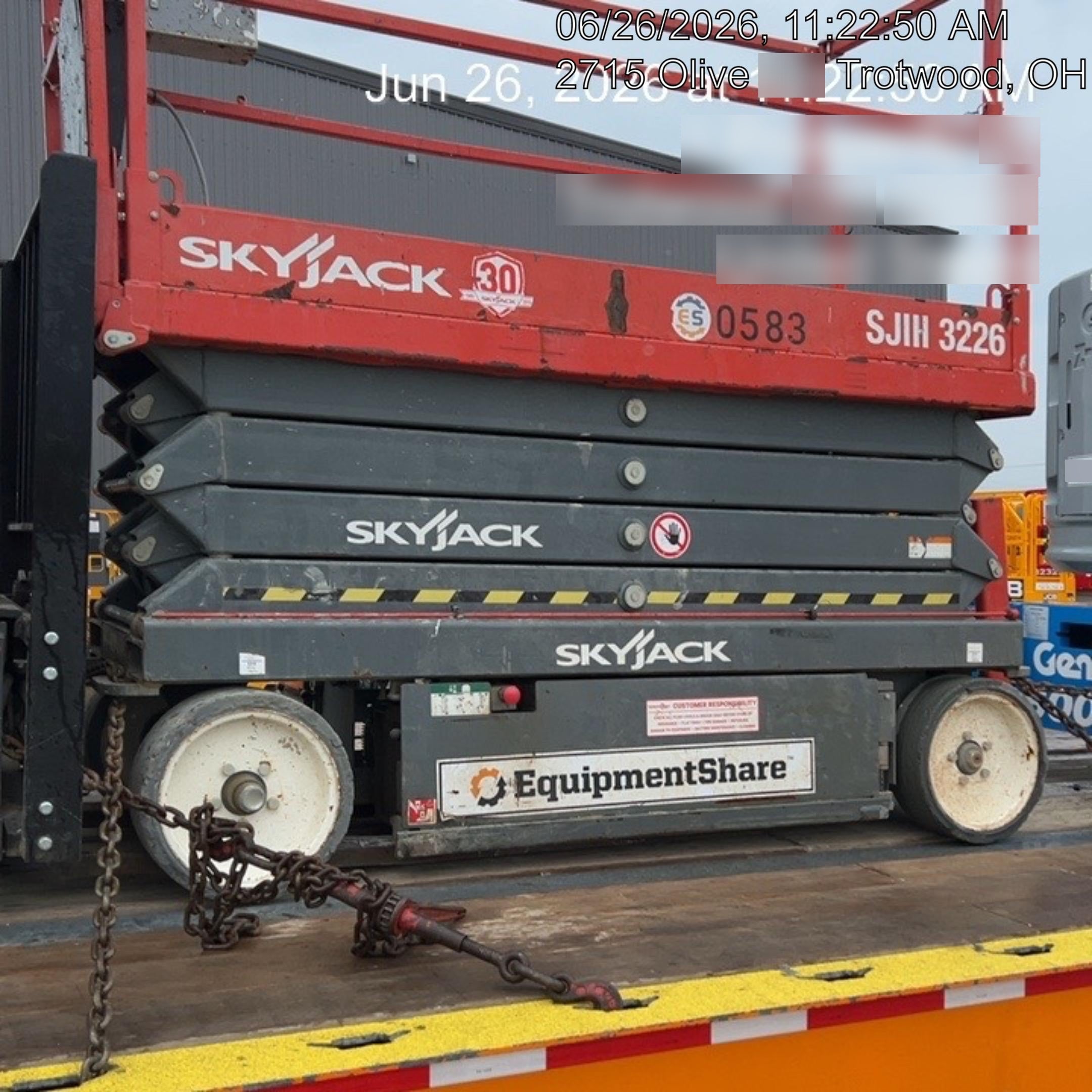 2015 SKYJACK SJIII-3226