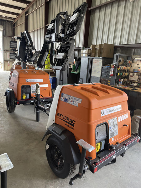 2023 Generac MLT2 Diesel, Flex Switch 120V Input, Powerzone Controller, 
(4) 320W LED Lights, 4kW Generator, 39.9 Gal Fuel Tank, 2" Ball, T3