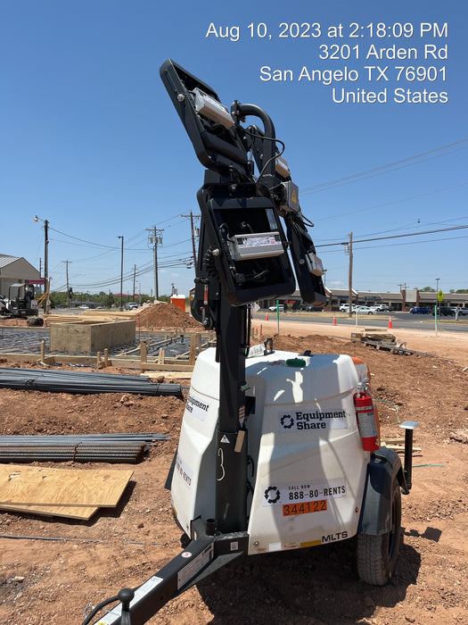 2023 Generac MLT2 Diesel, Flex Switch 120V Input, Powerzone Controller, (4) 320W LED Lights, 4kW Generator, 39.9 Gal Fuel Tank, 2" Ball, T3