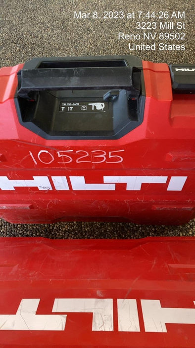 2020 HILTI TE 70-AVR