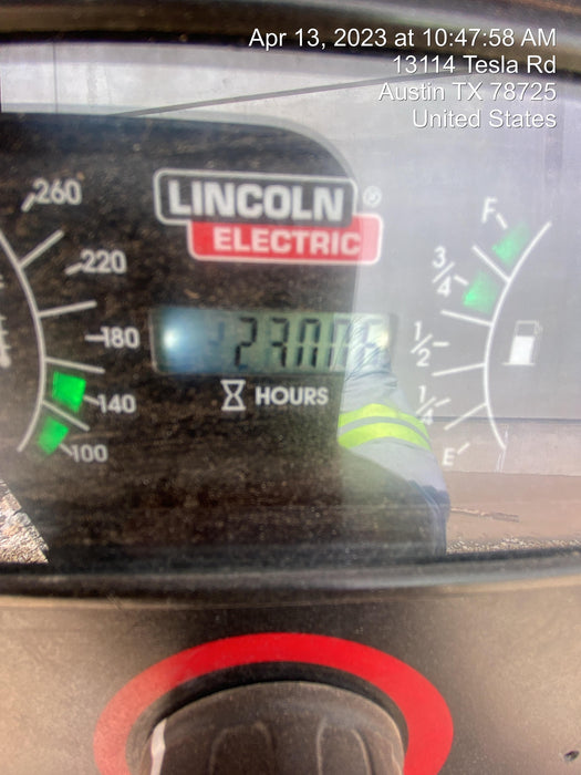 2021 Lincoln Electric Vantage 549X Ready Pak 3, ORANGE (includes trailer, cable rack, fender light kit)