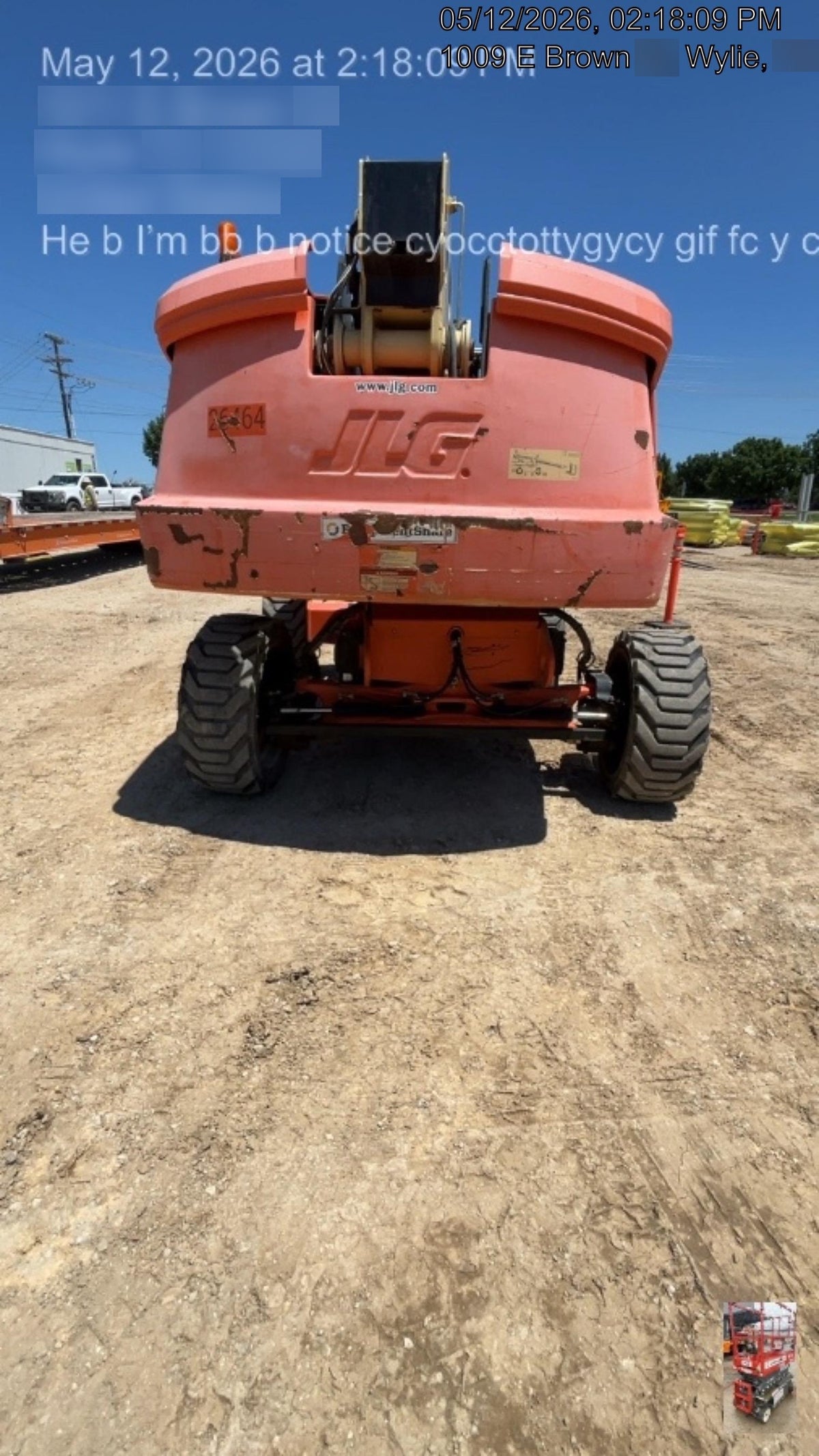 2018 JLG 660SJ
