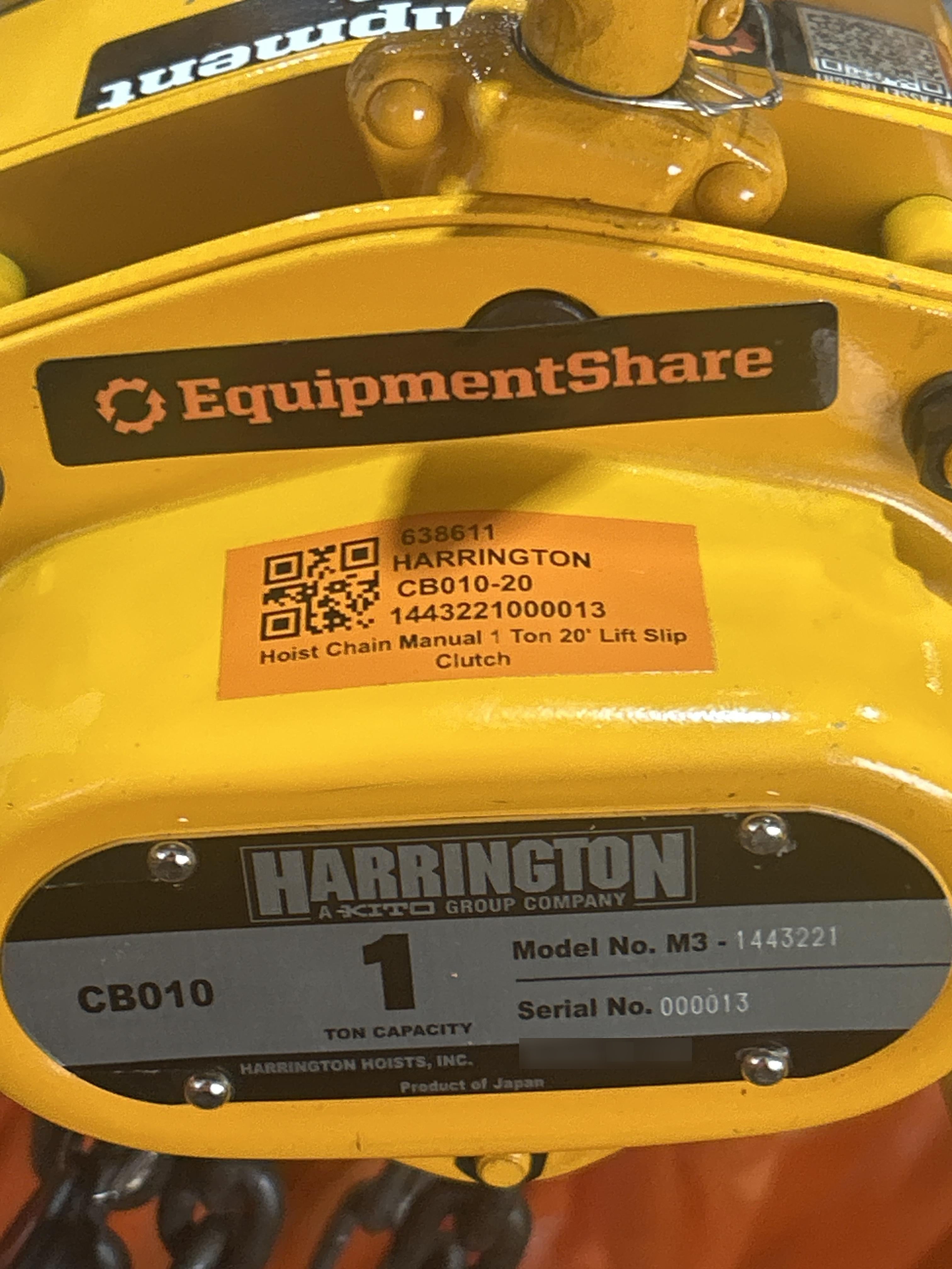 2026 HARRINGTON CB010-20