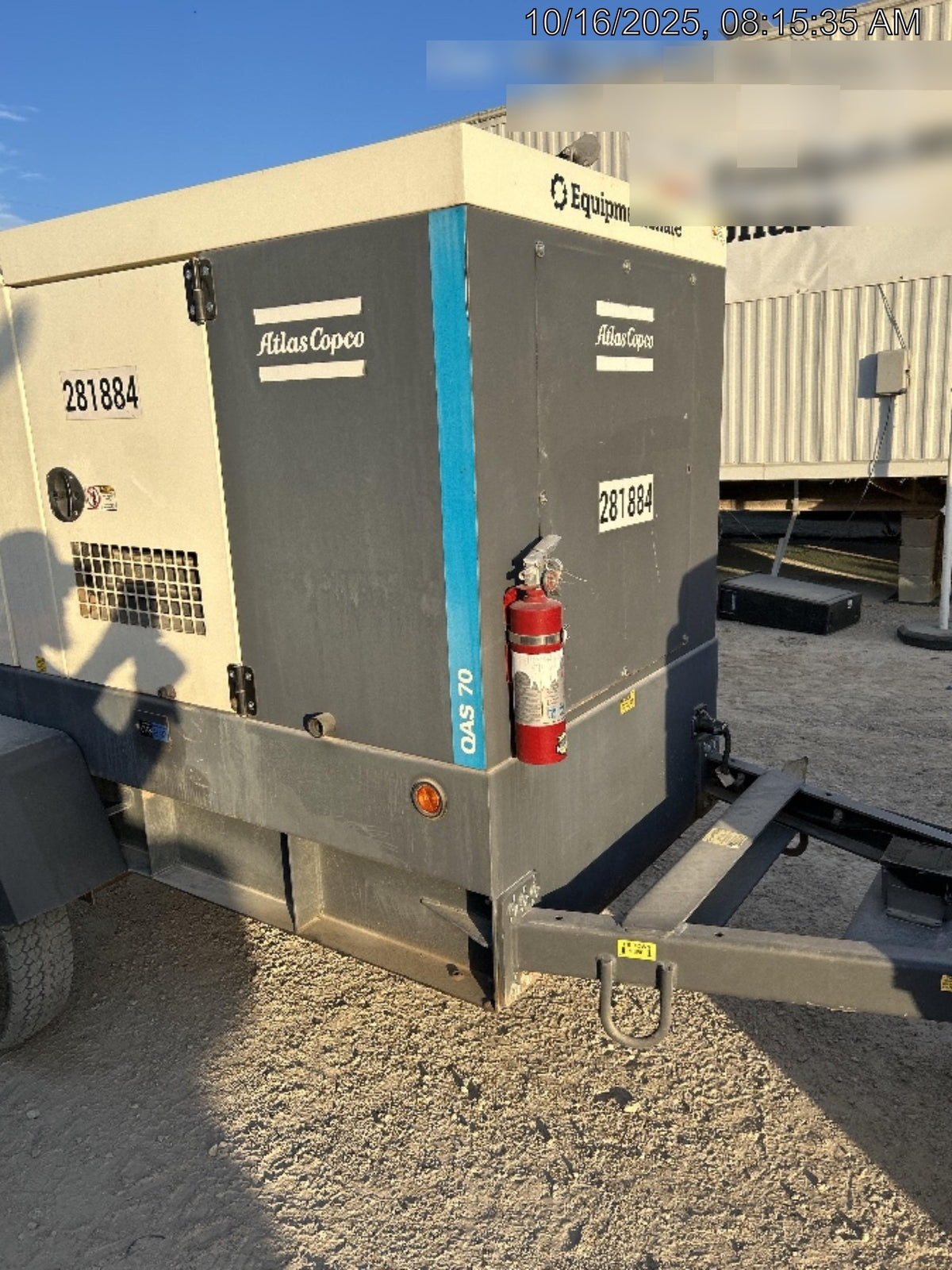 2022 ATLAS COPCO QAS 70