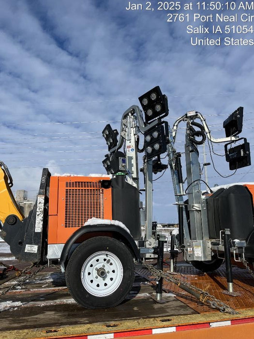 2024 Wanco WLTT-4MM4K Diesel, Deep Sea Controller, Shore Power Plug, Auto Start, (4) 350W LED Floodlights, 4kW Generator, 60 Gal Fuel Tank, 2" Ball, T3