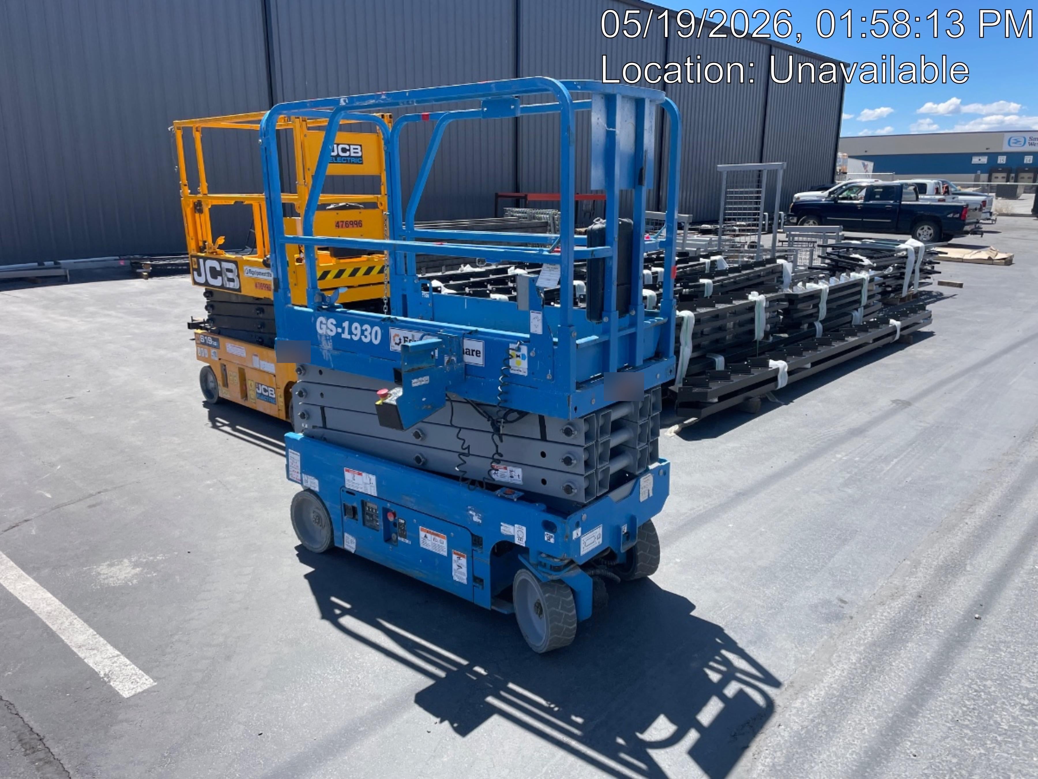 2019 Genie GS-1930 Fixed rails with chain Entry