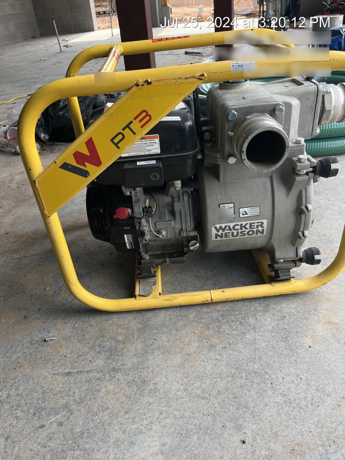 2020 WACKER NEUSON PT3A